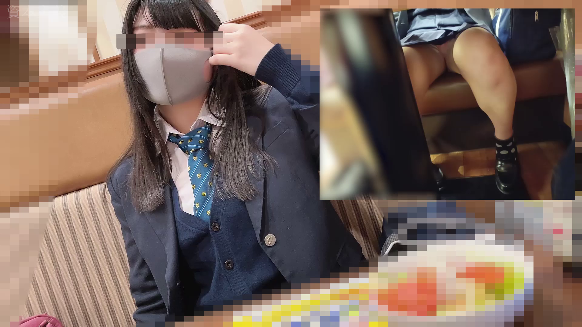 【個撮】都立映研部③姫ぱっつん色白巨乳　真面目オタク女子が放課後に相談からそのままハメ撮り