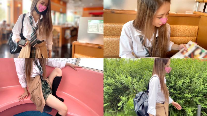 13時間着用【個人撮影】イエローぱんつちゃんと観覧車デート_ビッチそうに見えて照れ屋なギャルマンに中出し