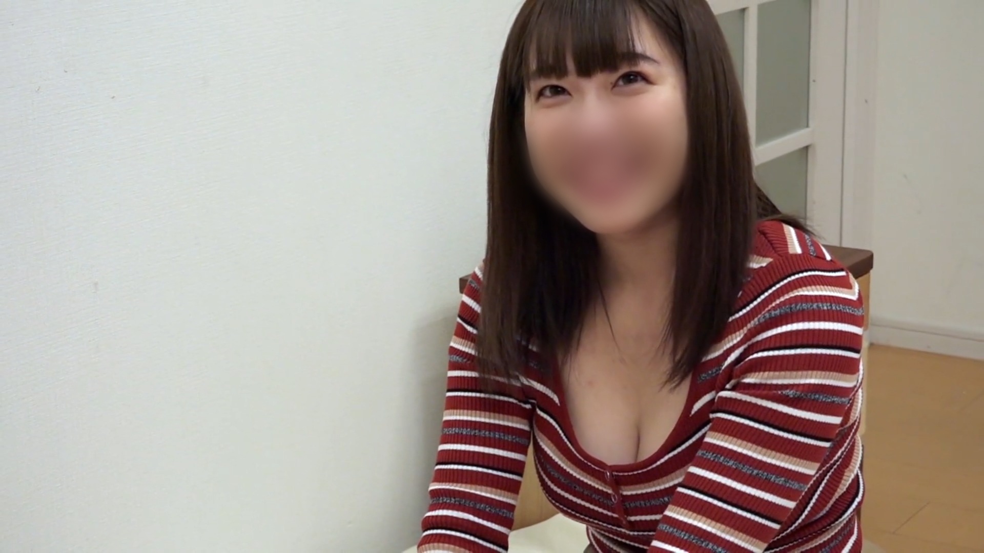 【素人】むちむち巨乳おっぱいな女子大生。エッチなチャレンジで発情セックス。