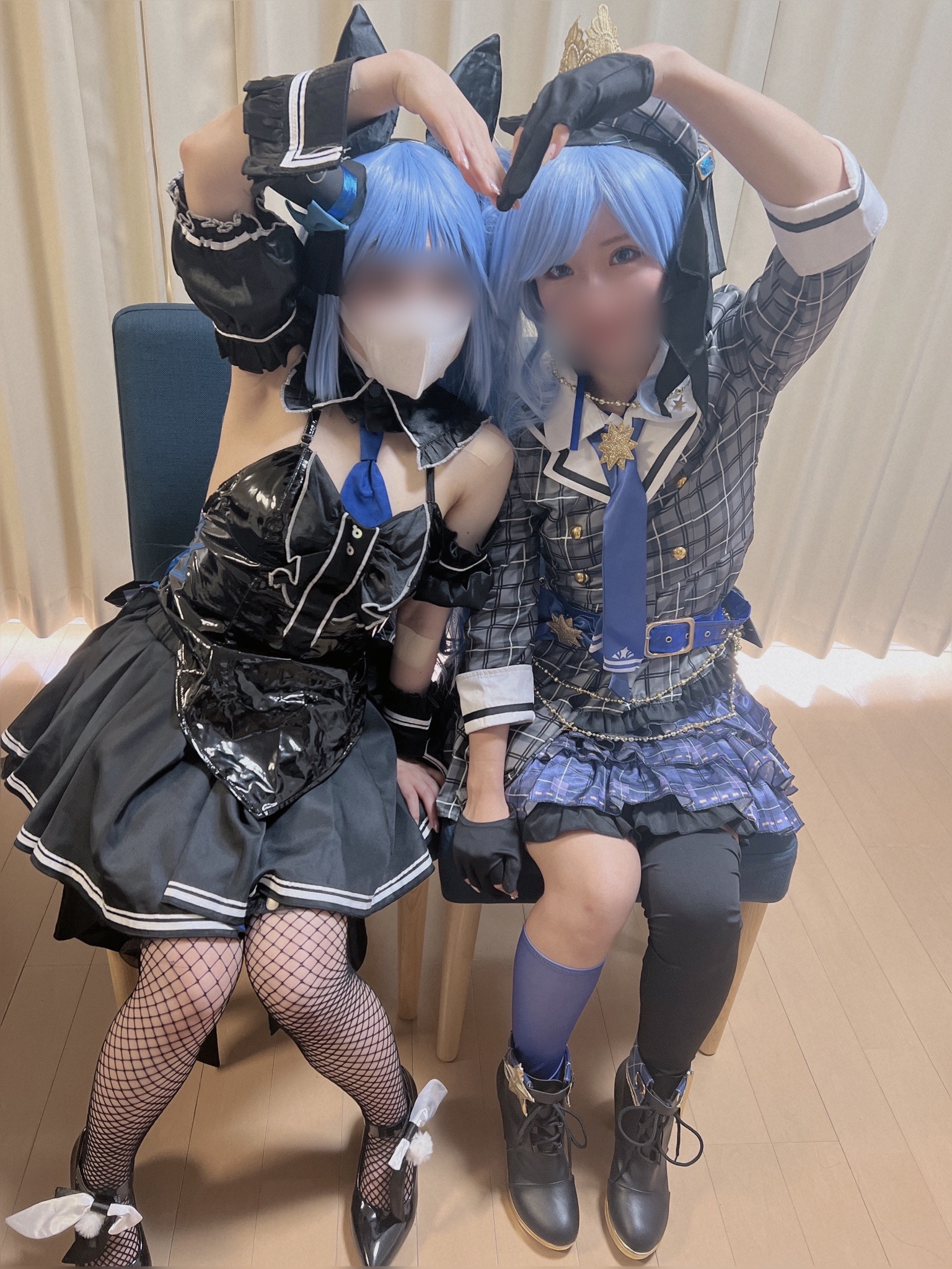 1/28まで限定※限定コスプレ【ハーレム】Vtuber星街す〇せい×兎田ぺ〇ら(バニーVer.)夢のコラボ