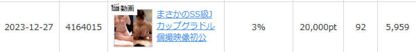 まさかのSS級Jカップグラドル個撮映像初公開。14/13/19時28分時頃撮影原版。【超短期】