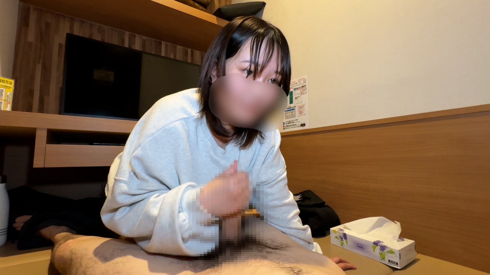 【手コキ射精inネカフェ】垢抜けないが可愛い！保育士兼デリ嬢のシンママ23歳の生態に迫る...！！【インタビュー1時間】