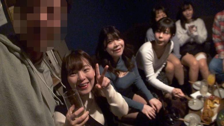 ギャラ飲み女子と5対5のパコ活忘年会～1次会